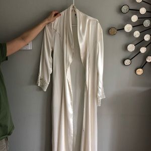Jones New York Satin Bridal Kimono Robe